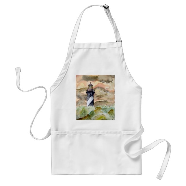 St Augustine Florida lighthouse painting Standard Apron (Front)