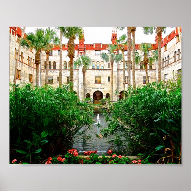 St Augustine Florida Lightner Museum Printable Art Poster (Front)