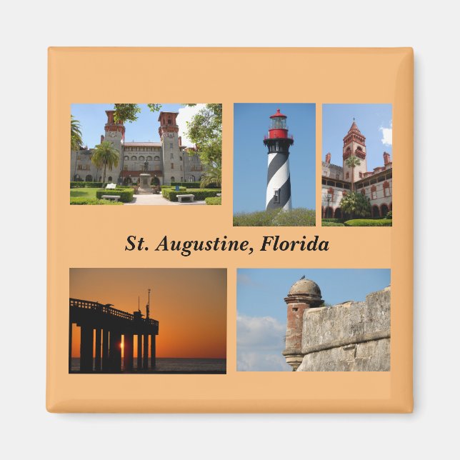 St. Augustine, Florida  Magnet (Front)
