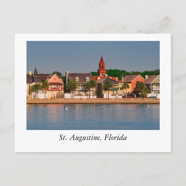 St Augustine Florida Postcard (Front)