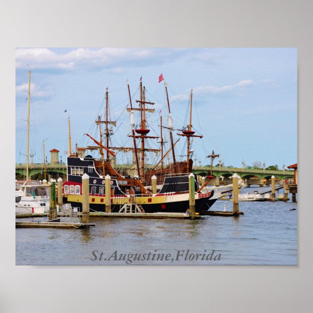 St.Augustine,Florida Poster (Front)