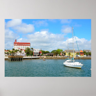 St. Augustine, Florida river front Poster