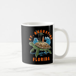 St Augustine Florida Sea Turtle Surf Beach Coffee Mug