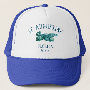 St Augustine Florida Sea Turtle Trucker Hat