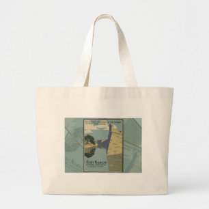 St. Augustine Florida Spanish Fort Poster Large Tote Bag