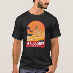 St Augustine Florida Travel Art Vintage T-Shirt