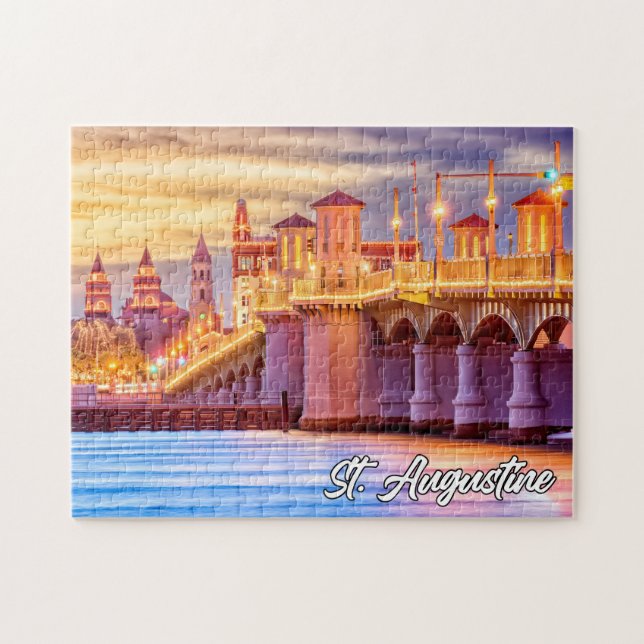 St. Augustine, Florida, USA Jigsaw Puzzle (Horizontal)
