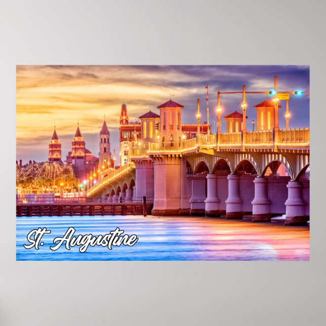 St. Augustine, Florida, USA Poster (Front)