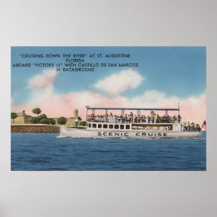 St. Augustine, Florida - View of Victory Poster