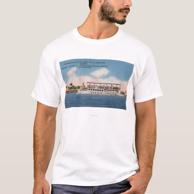 St. Augustine, Florida - View of Victory T-Shirt (Front)