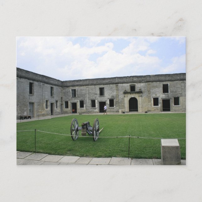 St Augustine Fort Castillo de San Marcos II Postcard (Front)