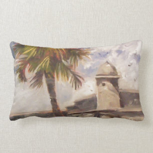 St. Augustine Fort - Castillo de san Marcos Lumbar Cushion