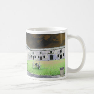 St  Augustine Fort I solarised Coffee Mug
