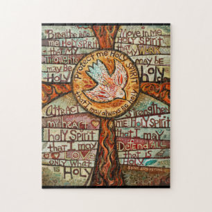 St. Augustine Holy Spirit Prayer puzzle