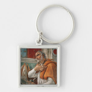 St. Augustine in his Cell, c.1480 Key Ring