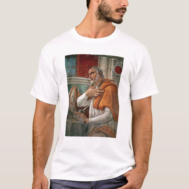 St. Augustine in his Cell, c.1480 T-Shirt (Front)