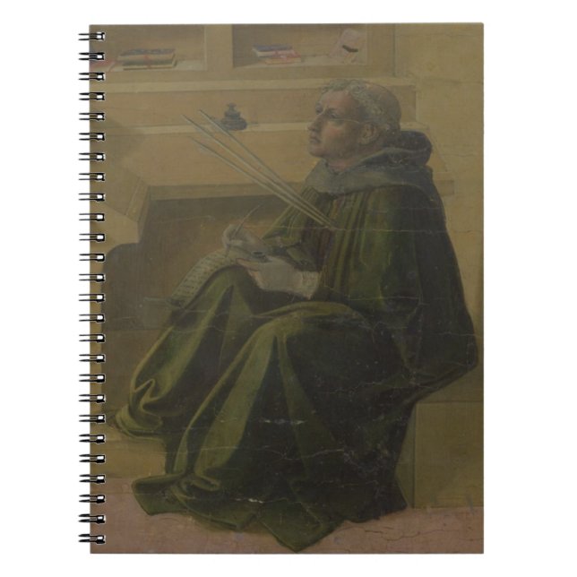 St. Augustine in his Study (predella of the Barbad Notebook (Front)