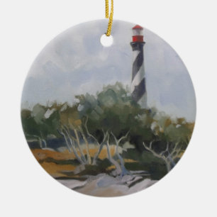 St. Augustine Lighthouse Ceramic Ornament