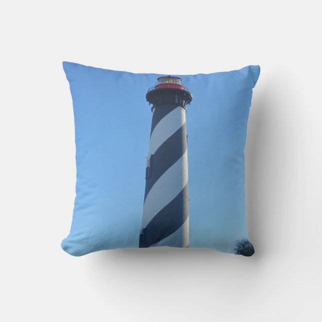 St Augustine Lighthouse photo created as a  Cushion (Front)