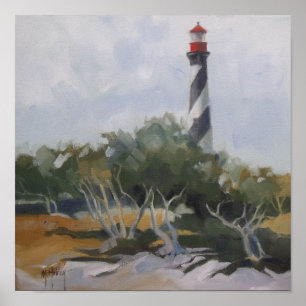 St. Augustine Lighthouse Poster