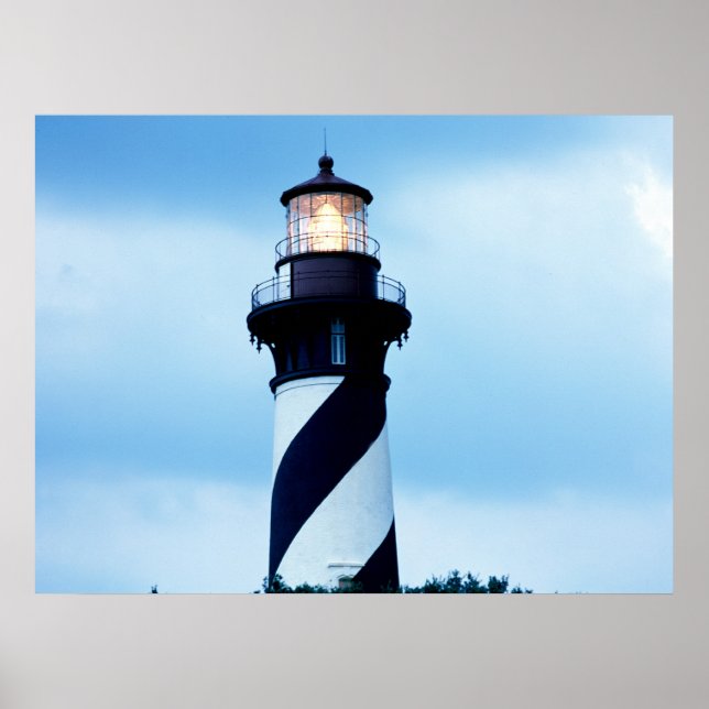 St Augustine Lighthouse Poster (Front)