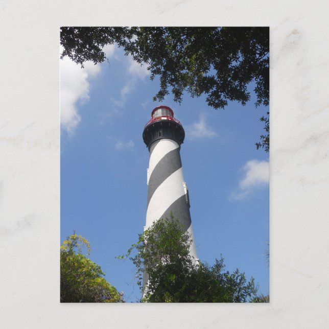 St. Augustine Lighthouse, St. Augustine, Florida 1 Postcard (Front)