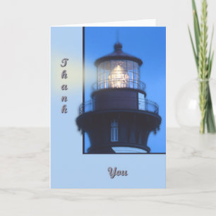St Augustine Lighthouse Thank You Card
