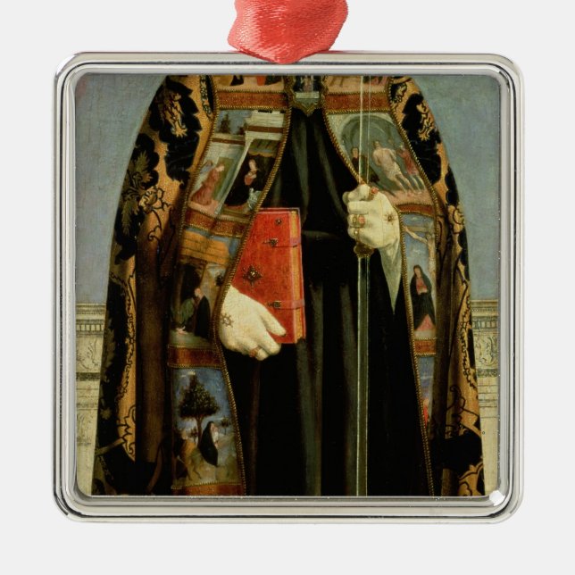 St. Augustine Metal Tree Decoration (Front)