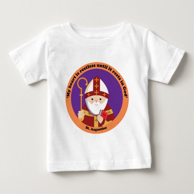 St. Augustine of Hippo Baby T-Shirt (Front)