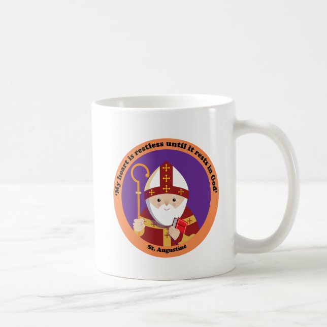 St. Augustine of Hippo Coffee Mug (Right)