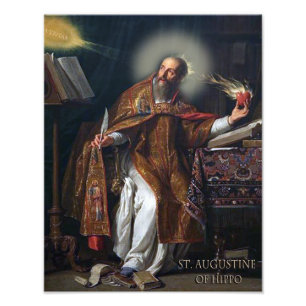 ST AUGUSTINE OF HIPPO PHOTO PRINT