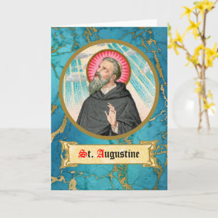 St. Augustine of Hippo (SAU 047; detail) Card