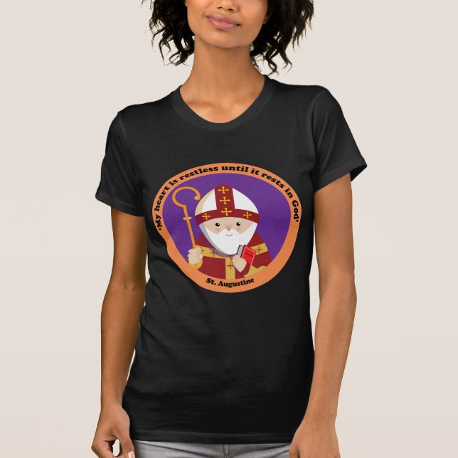 St. Augustine of Hippo T-Shirt (Front)