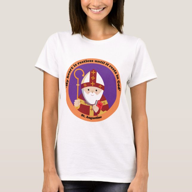St. Augustine of Hippo T-Shirt (Front)