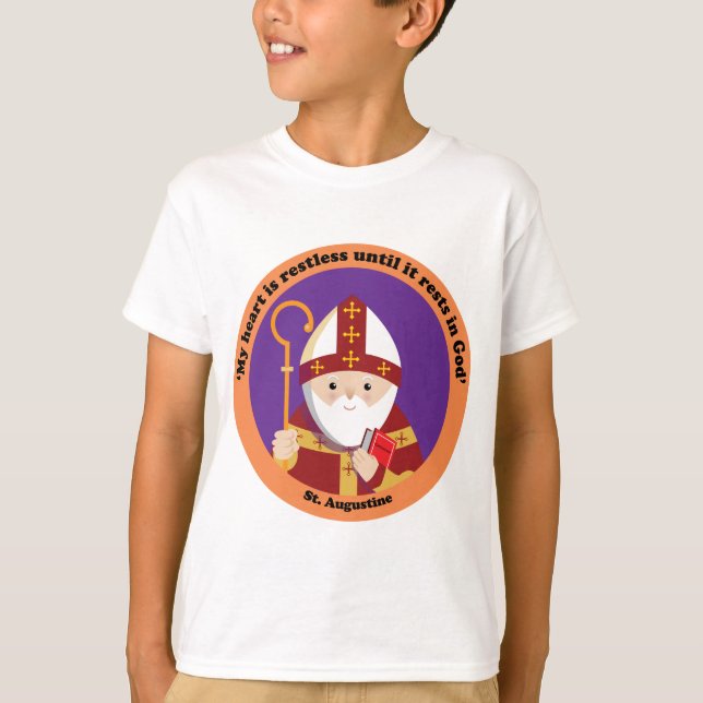 St. Augustine of Hippo T-Shirt (Front)