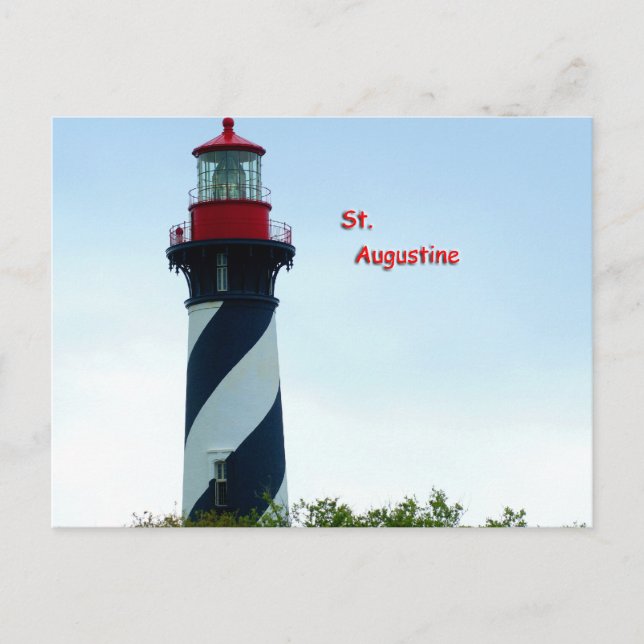 St. Augustine Postcard (Front)