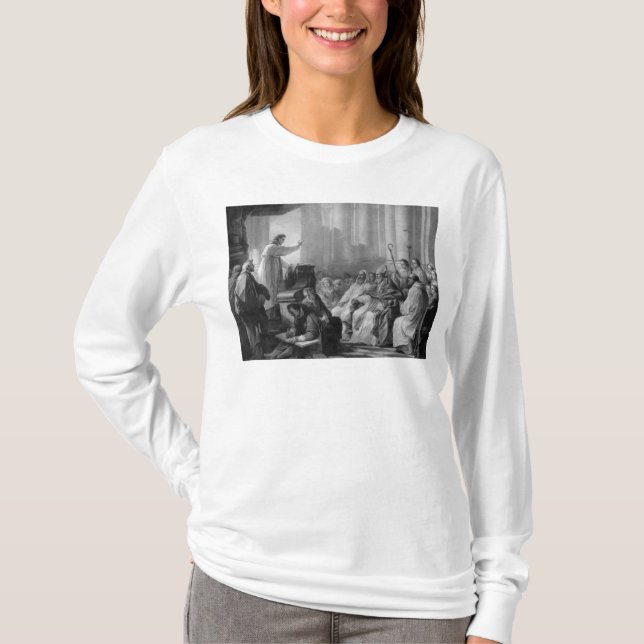 St. Augustine preaching T-Shirt (Front)