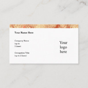 St. Augustine Sketch I Logo Std. Personalised Business Card