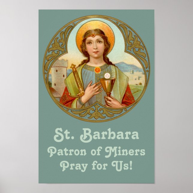 St. Barbara (BK 001) 11"x16.5" Poster 1 (Front)