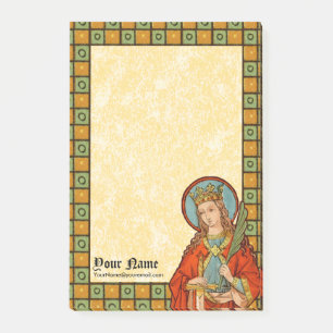 St. Barbara (JP 01) 4"x6" Post-it Notes