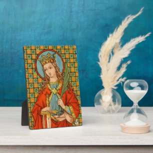 St. Barbara  (JP 01) 5"x7" Plaque