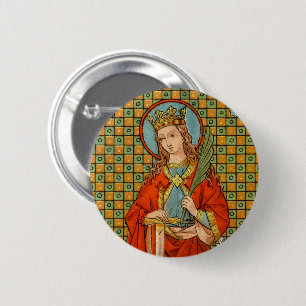 St. Barbara (JP 01) 6 Cm Round Badge