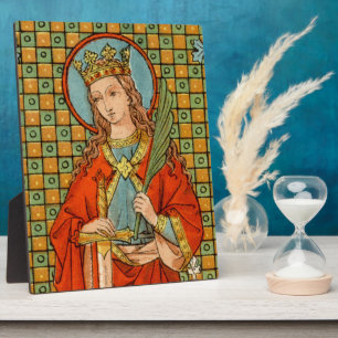 St. Barbara  (JP 01) 8"x10" Plaque