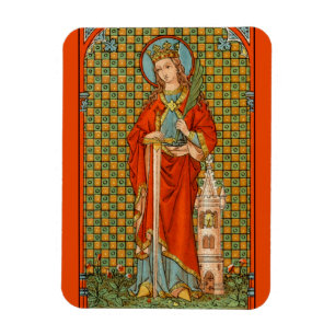 St. Barbara  (JP 01) Magnet