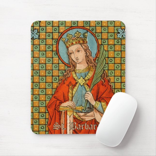 St. Barbara  (JP 01) Mouse Pad (With Mouse)