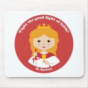 St. Barbara Mouse Pad