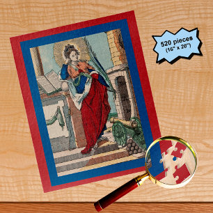 St. Barbara with Artillery (M 007) Jigsaw Puzzle
