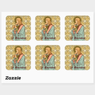 St. Barnabas the Apostle (RLS 02) Square Sticker