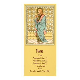 St. Barnabas the Apostle (RLS 02) (Style 1) Rack Card