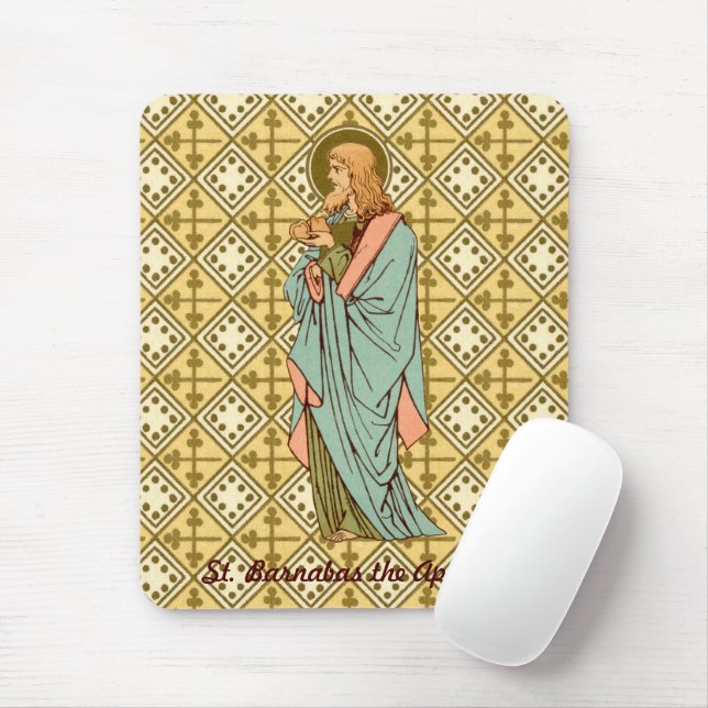 St. Barnabas the Apostle (RLS 02) (Style 2) Mouse Pad (With Mouse)